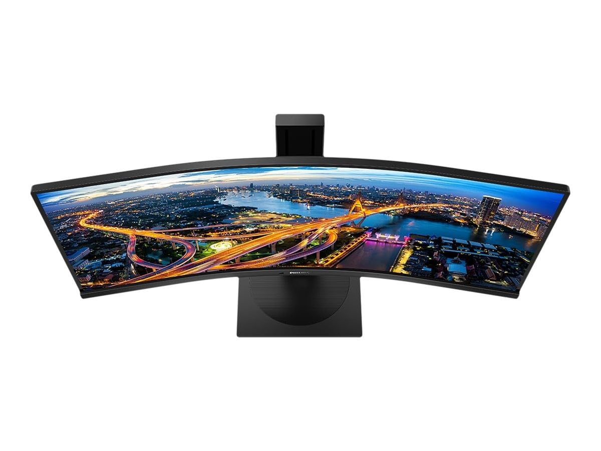 Monitor Profesional Ultrapanorámico Curvo Philips 346B1C 34'/ WQHD/ Multimedia/ Regulable en altura/ Negro Monitor Profesional Ultrapanorámico Curvo Philips 346B1C 34'/ WQHD/ Multimedia/ Regulable en altura/ Negro